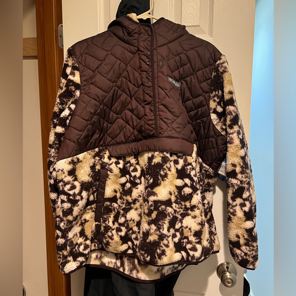 Columbia Brown and Cream Teddy Jacket